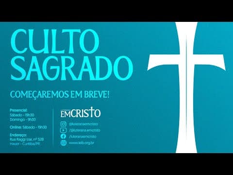 Culto Sagrado | Santíssima Trindade | 30.05.2026